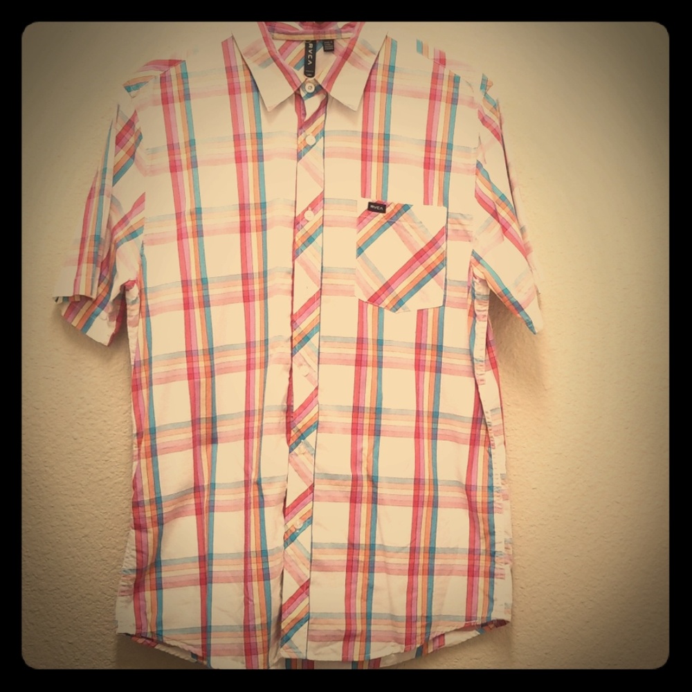 RVCA button up shirt